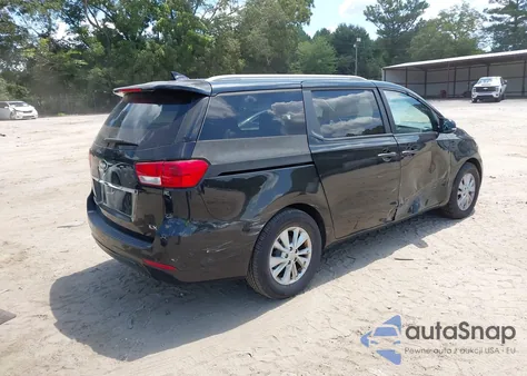 2016 Kia Sedona Lx из США, поврежденный, VIN KNDMB5C19G6171382